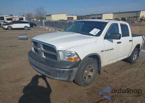 2012 Ram 1500 St from USA, damaged, VIN 1C6RD7KT1CS322187